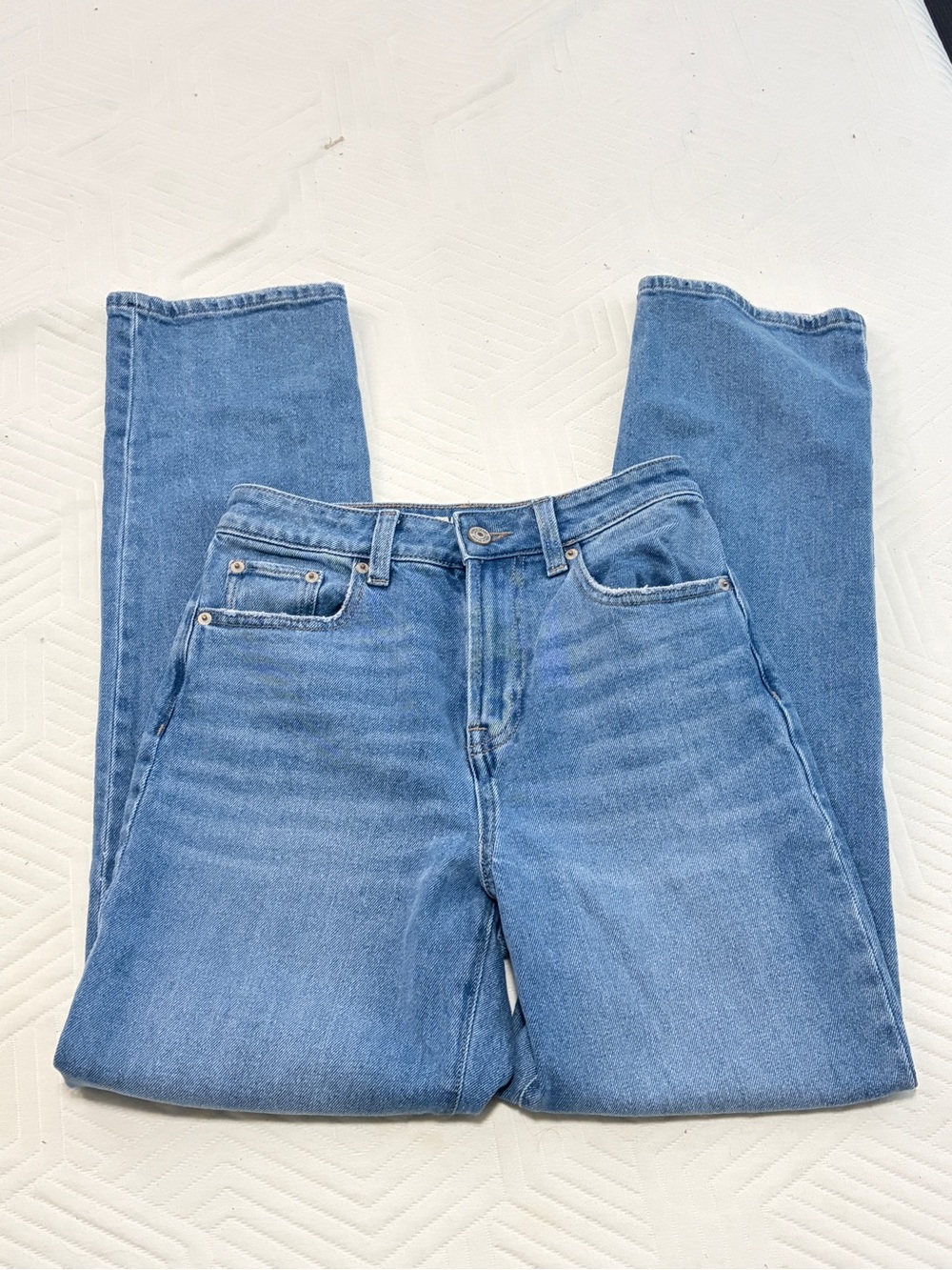 Rewash Classic Straight High-Rise Light Blue Women's Jeans